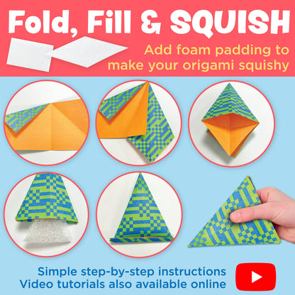 Origami Squishies - Stuffed Origami Paper