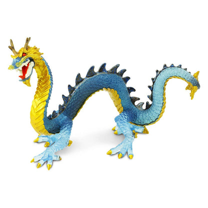 Krystal Blue Dragon Figurine Toy