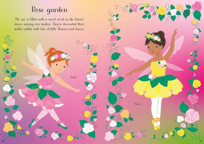 Little Sticker Dolly Dressing Ballet Fairies : Usborne