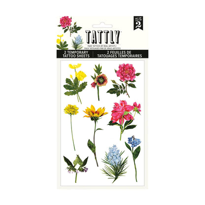 Garden Variety Tattoo Sheet S/2