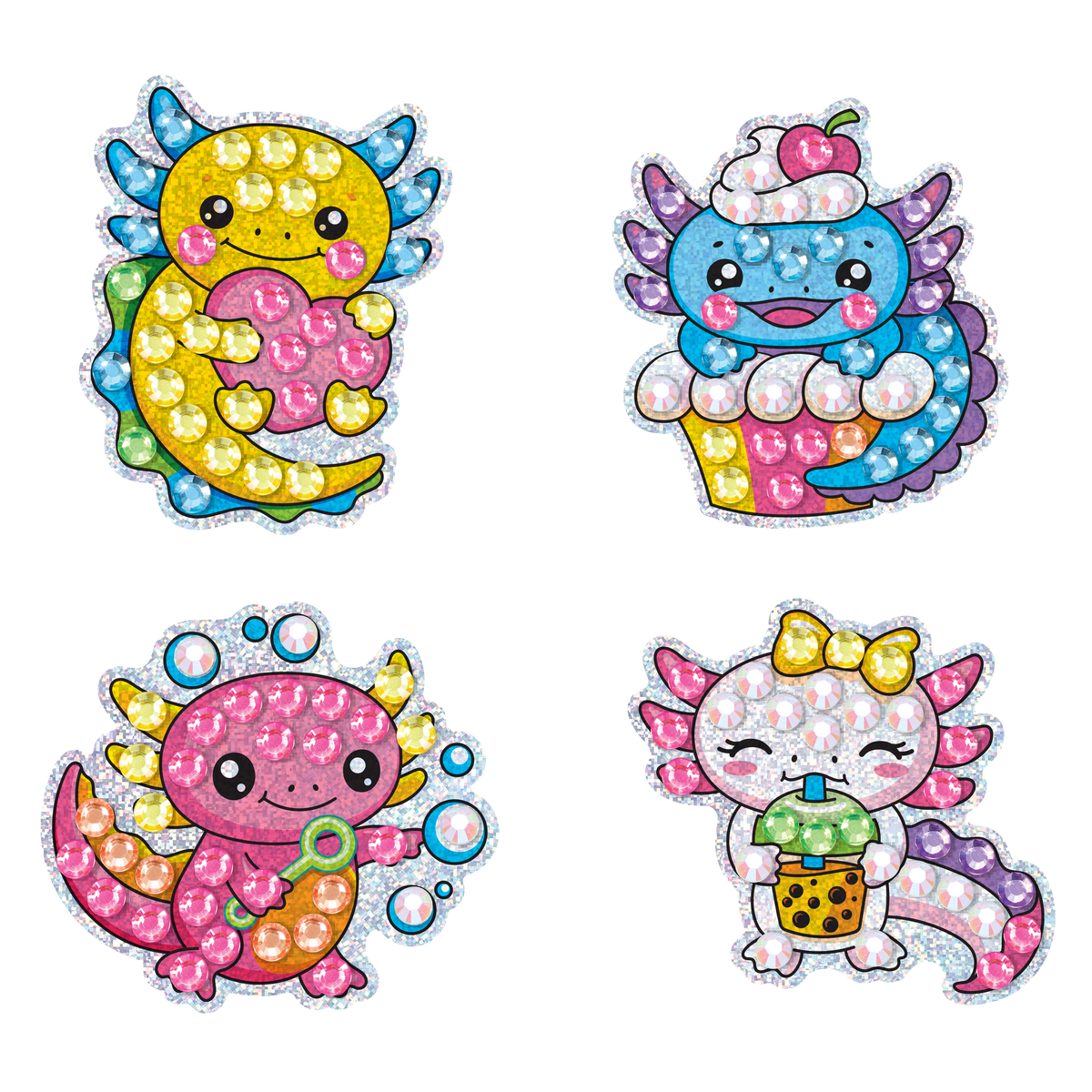 Big Gem Diamond Painting – Axolotl