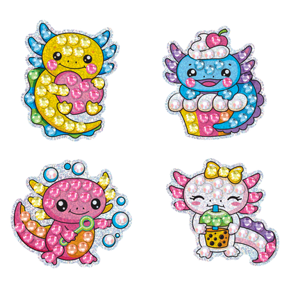 Big Gem Diamond Painting – Axolotl