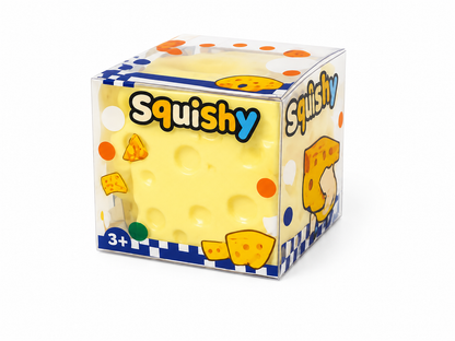 Cheese Memory Vaseline Squishy 2" MSS9