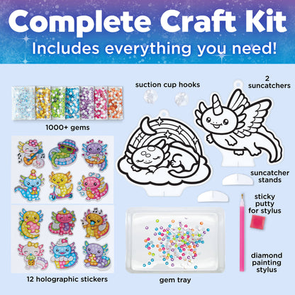 Big Gem Diamond Painting – Axolotl