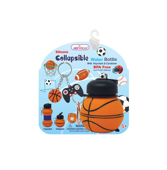 Collapsible Water Bottle Basketball