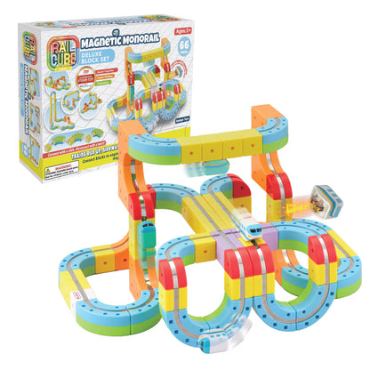 Rail Cube Magnetic Monorail Set