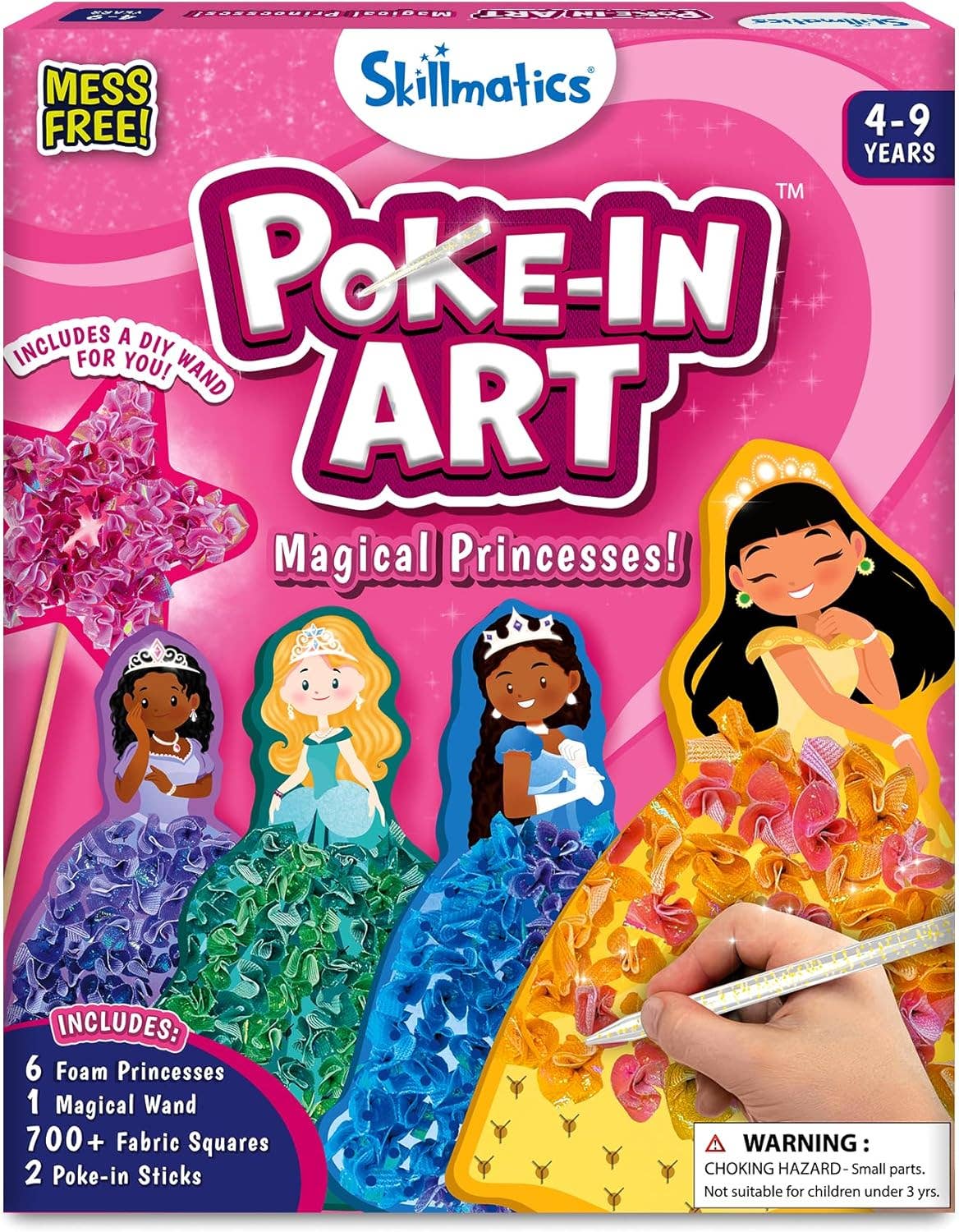 Skillmatics Poke in Art Magical Disney Princesses