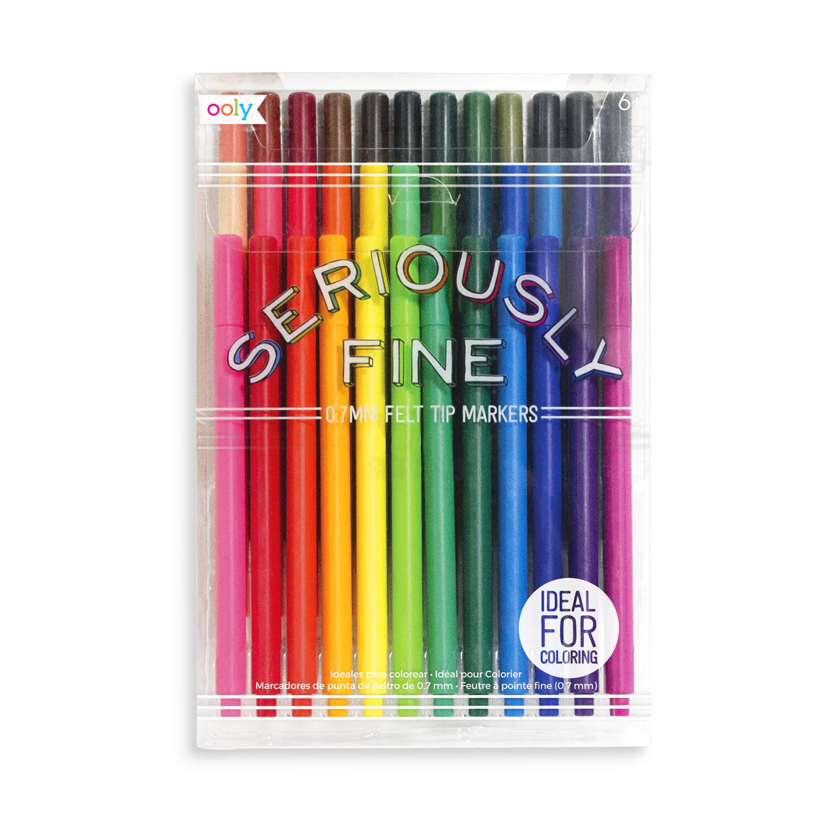 Seriously Fine Felt Tip Markers