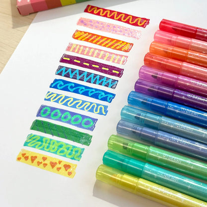 Switch-eroo!: Sparkle Glittery Color Changing Markers