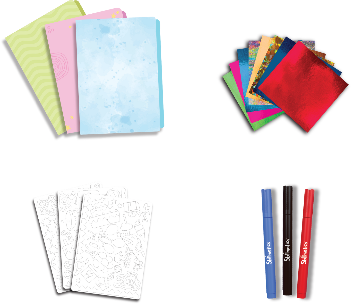 Skillmatics - Foil Fun - Greeting Cards Card Making Set