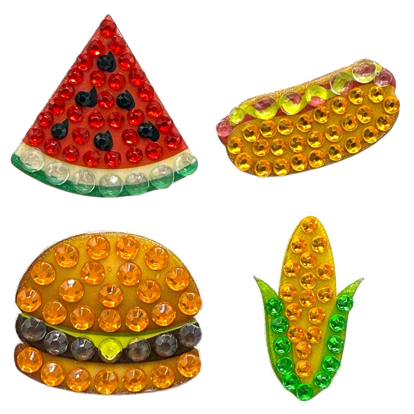 Summer 365 Set of 16 Rhinestone Sticker Multipack: O/S
