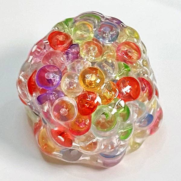 Crunch & Squish Crunchy Squishy Stress Ball Fidget Toy (Color Ships Assorted)