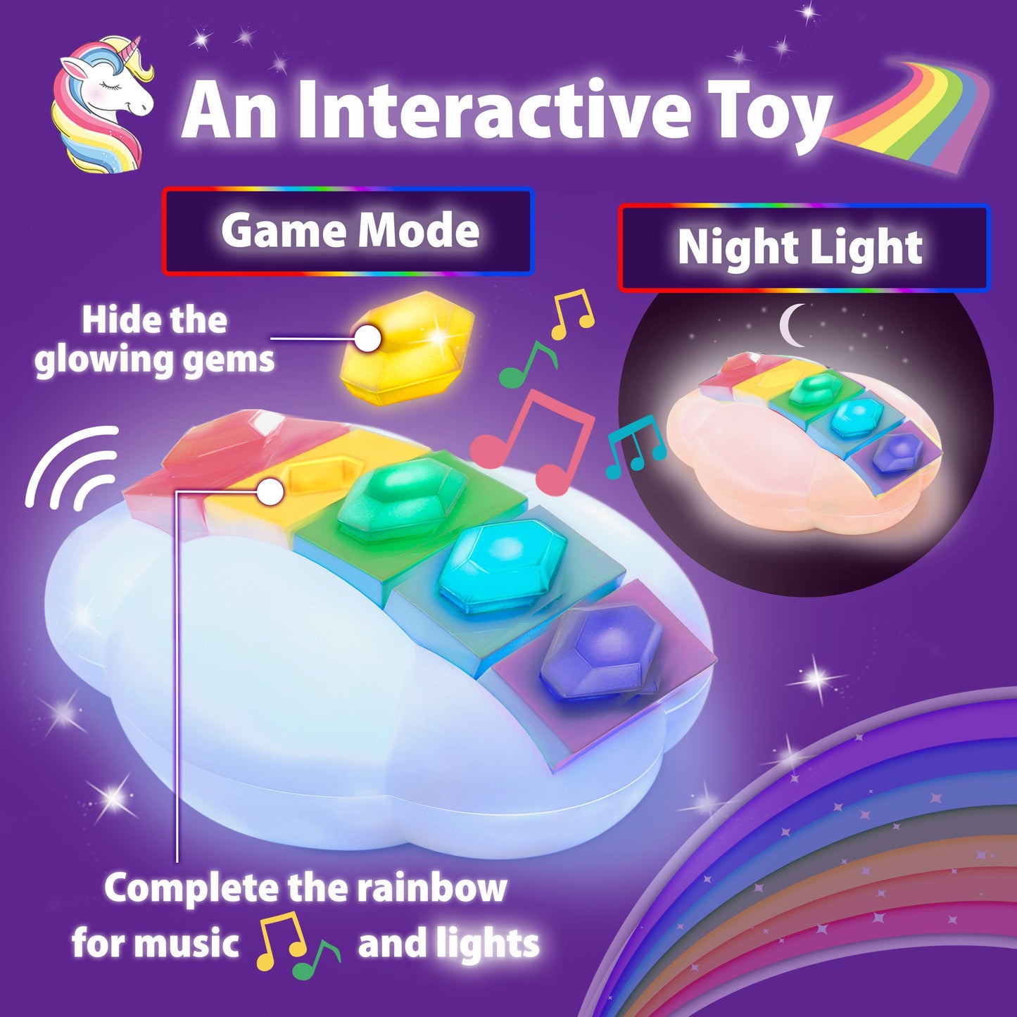 Glow Rainbow: A Glow in the Dark Toy and Game