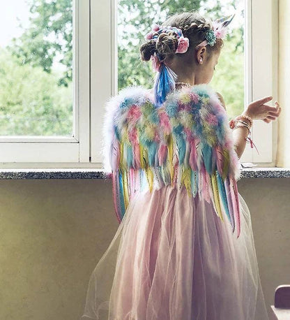 Unicorn Wings & Head Band Set