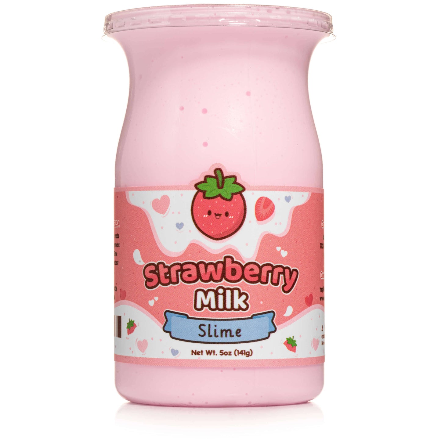 Strawberry Milk Glossy Slime (9pcs/case)