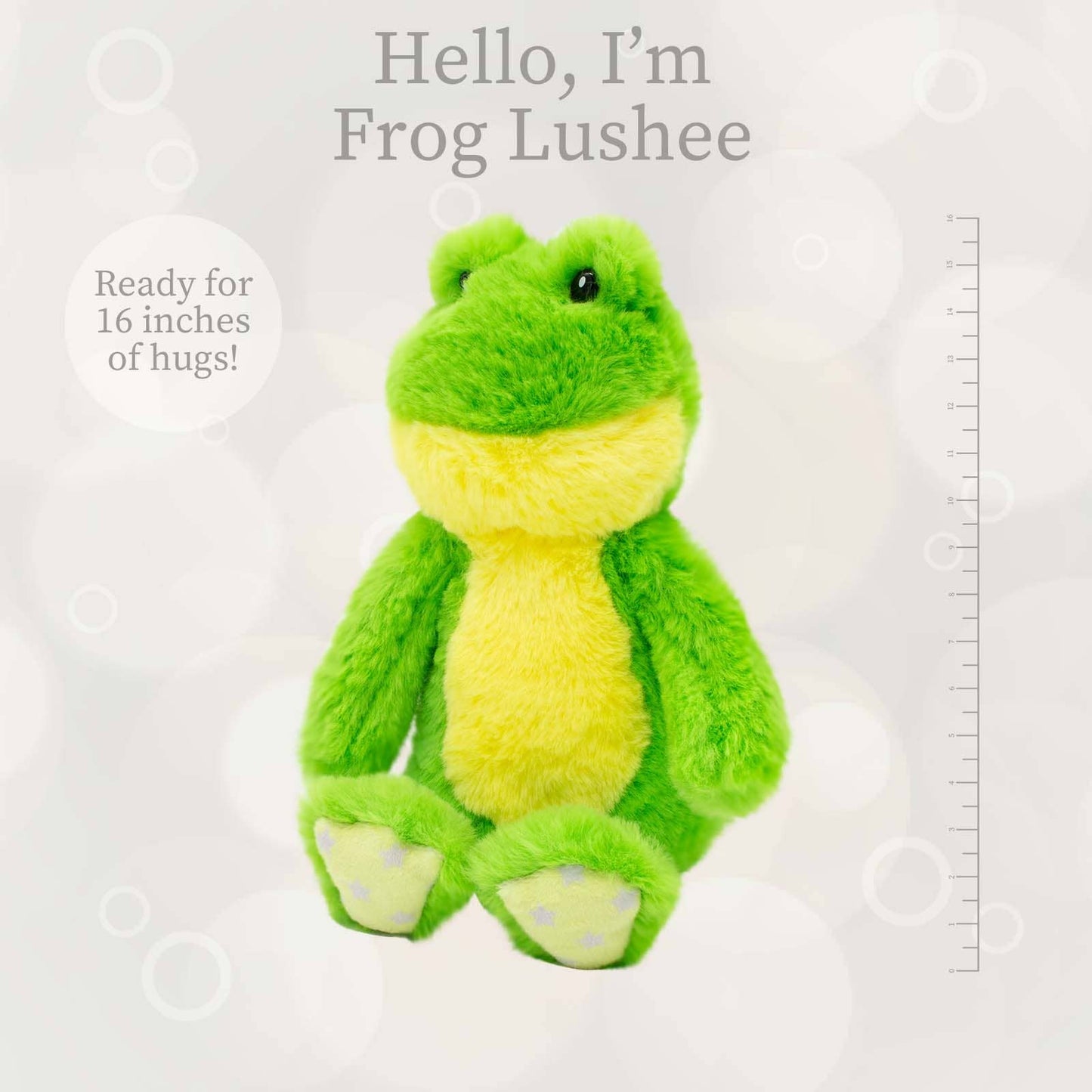 World's Softest 16 inch - Classic Green Frog