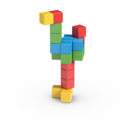 Geomag Magnetic Toys | Magicube Try-Me Recycled 24 pcs