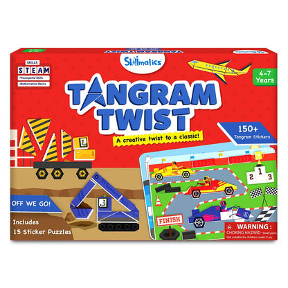 Tangram Twist: Things That Go - Educational Art & Craft