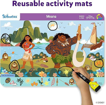 Skillmatics - Search & Find Disney Princess Activity Mats