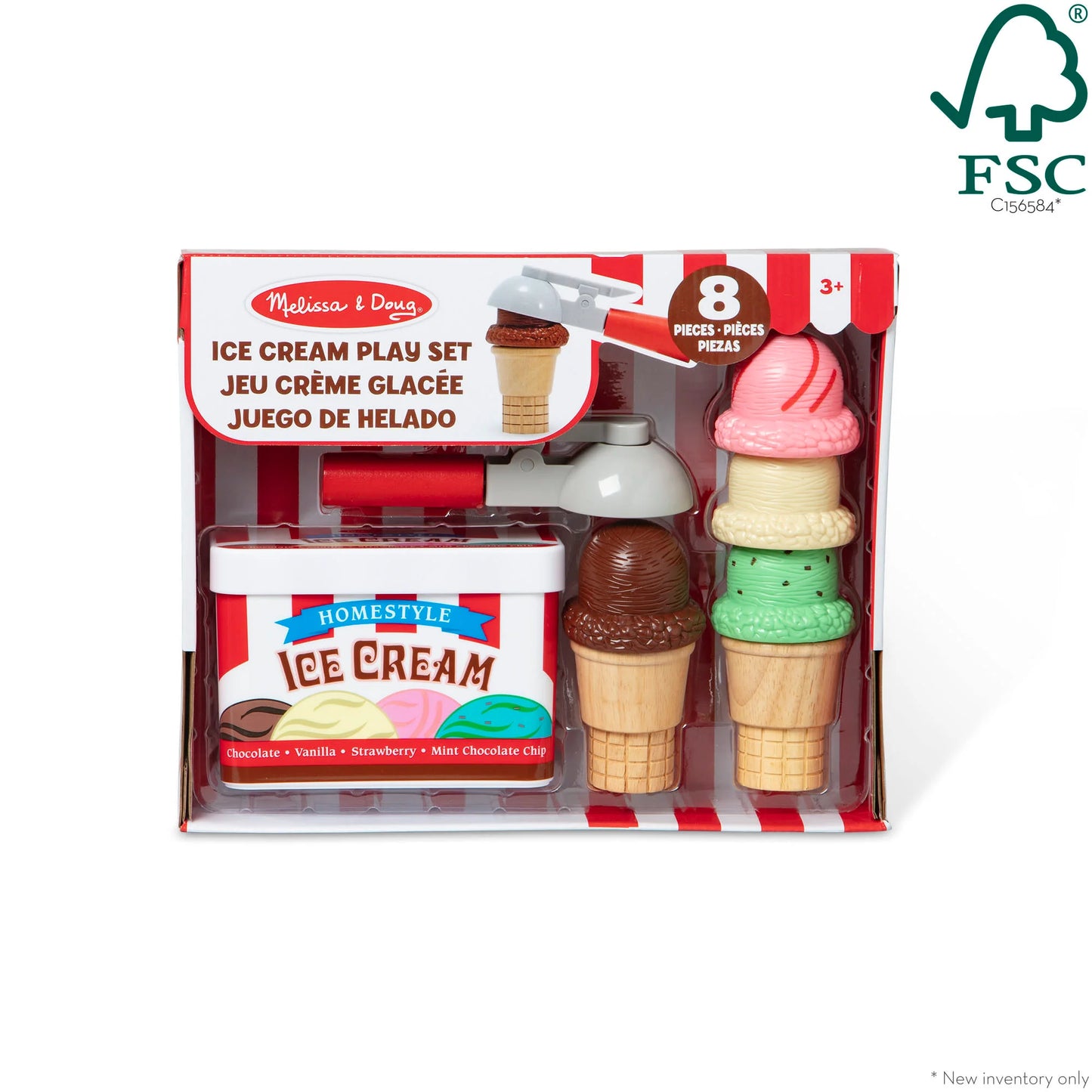 Scoop & Stack Ice Cream Cone Play Set