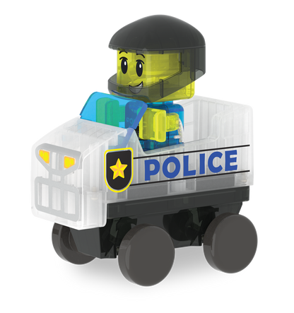 Magna-Tiles Police Patrol 20-Piece Set