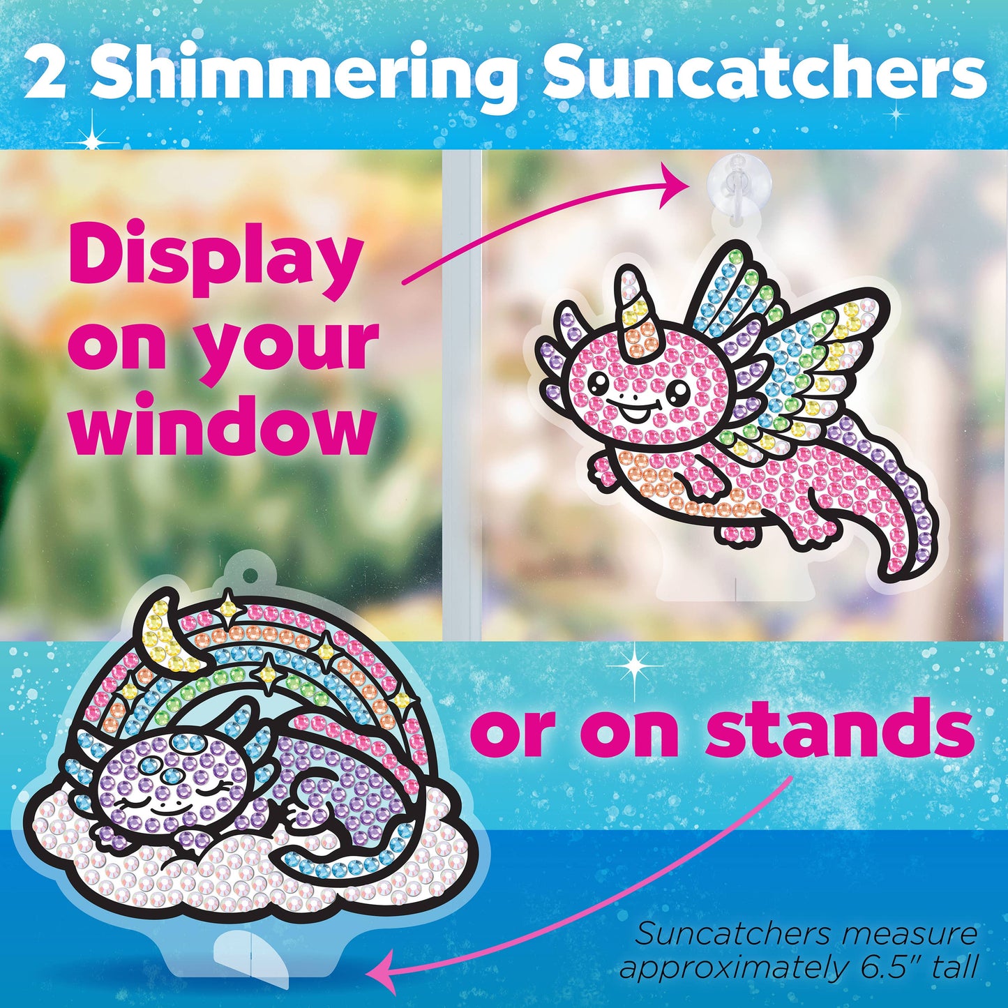 Big Gem Diamond Painting – Axolotl