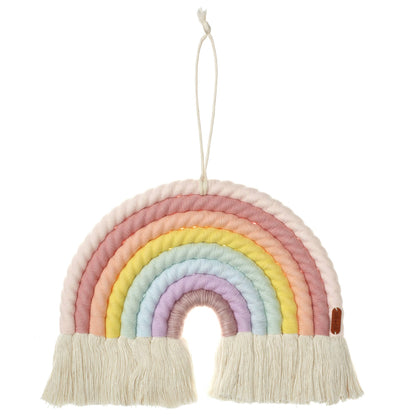Macrame Nursery Wall Décor - Rainbow (Pastel)