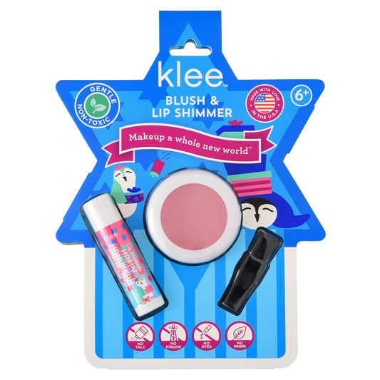 Starlight Buzz - Hanukkah Blush and Lip Shimmer Set: Candlelight Glow