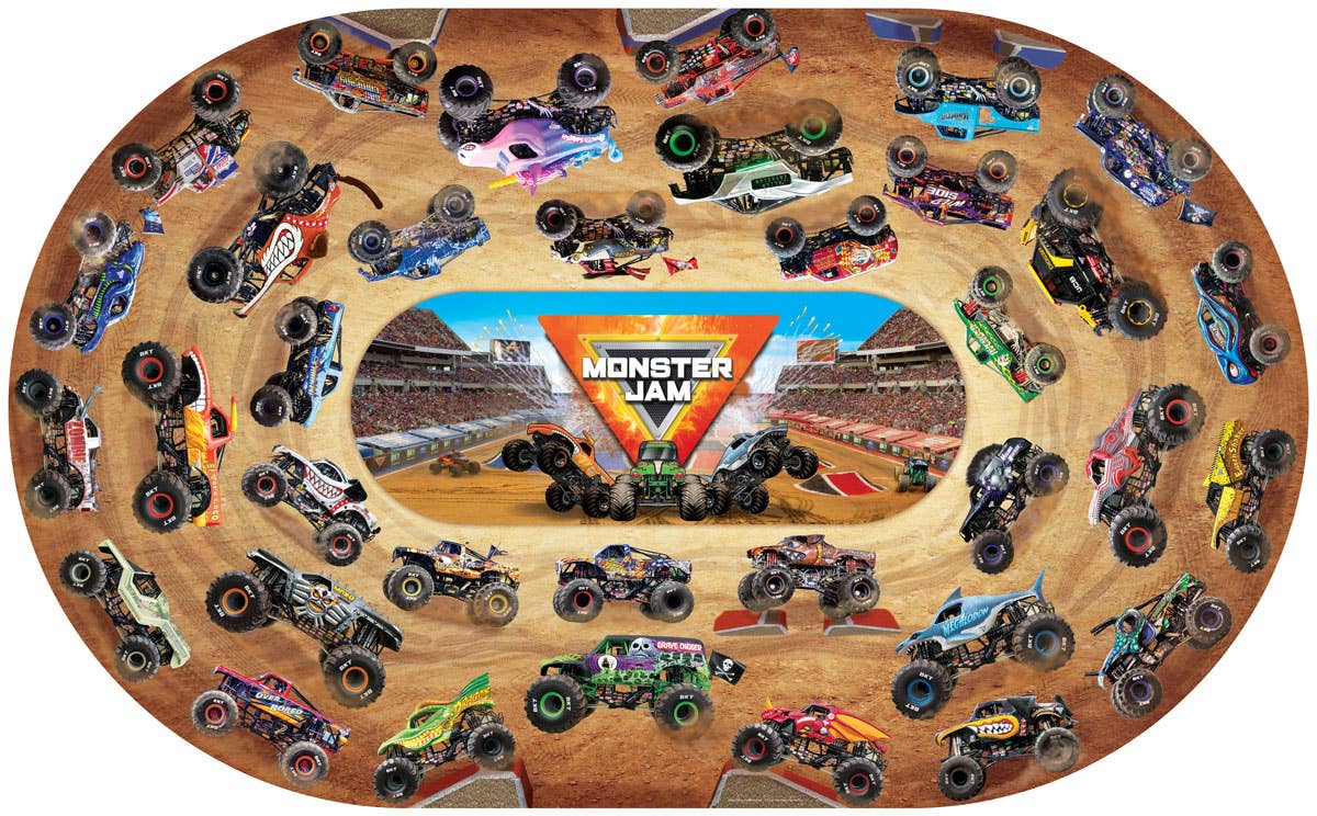 Monster Jam - Giant Floor Puzzle