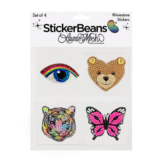 StickerBeans x Lauren Moshi 4 pack
