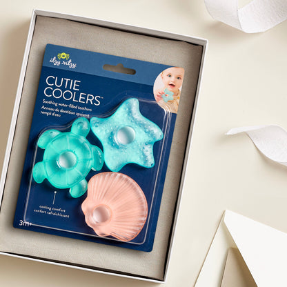Cutie Coolers™ Water Filled Teethers (3-pack): Dino