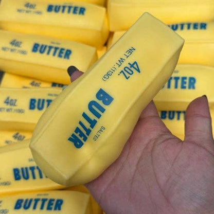 NEW! Crunchy Butter Bar Squishy- ASMR! CRUNCHY Fidget
