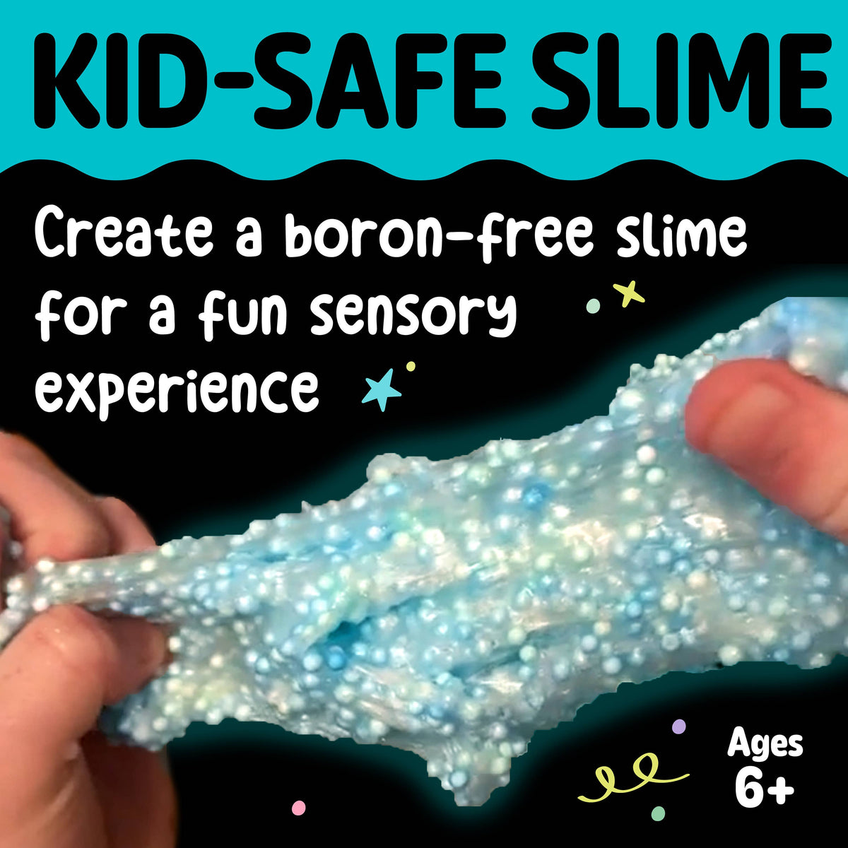 DIY Glowing Squishy Slime Mini Kit for Kids