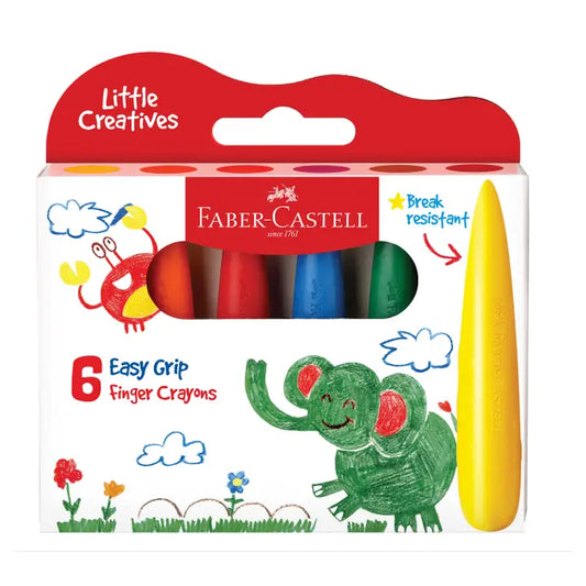Easy Grasp Finger Crayons