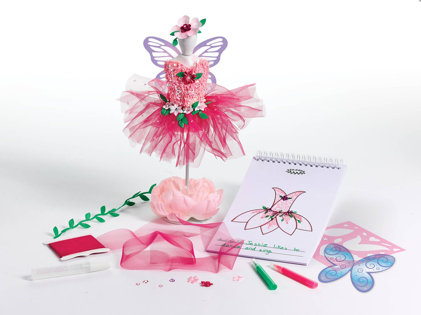 Designed by You Fairy Fashions for Dolls Craft Kit for Kids