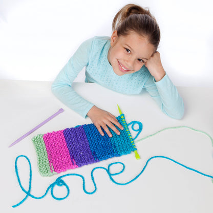 Learn to Knit a Pocket Scarf Craft Kit for Kids