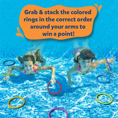 Skillmatics Ring Rush Diving Toys for Kids