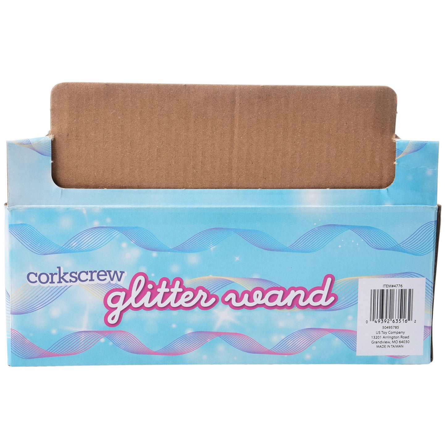 Corkscrew Glitter Wand 24-unit Display