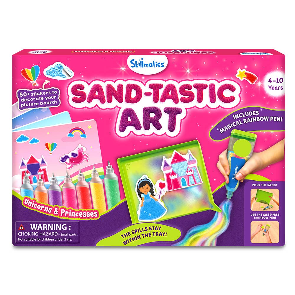 Sand-Tastic Art Unicorns & Princesses Sand Art Kit for Kids