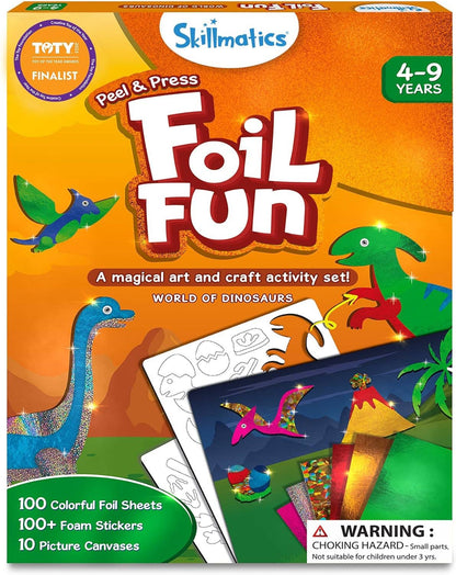 Skillmatics - Foil Fun - Dinosaurs No Mess Art for Kids