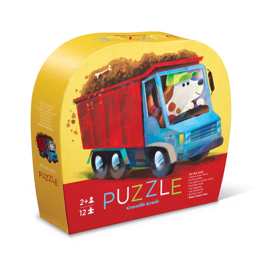 12-Piece Shaped Box Puzzle - Go Big Dog