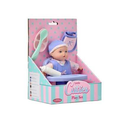 8" Little Cuties Feeding Set