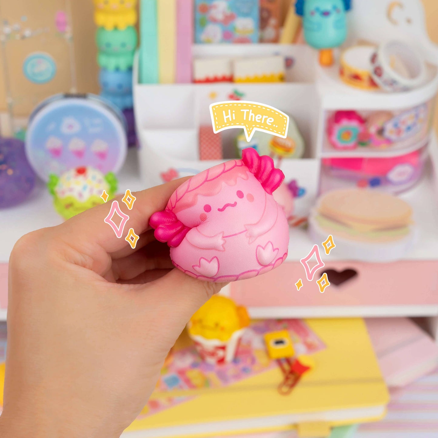 Snaxolotl Mini Squishy Toys PDQ (24pcs/case)