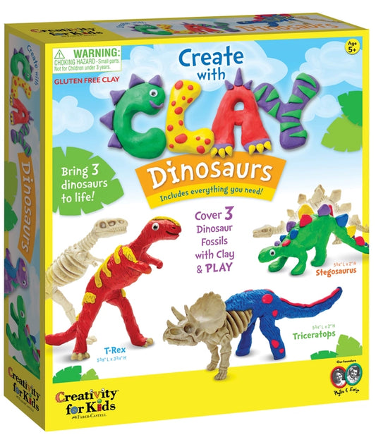 Create With Clay Dinosaurs
