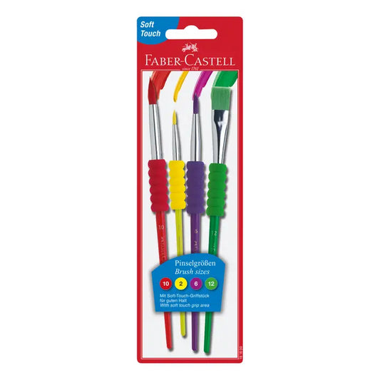 Soft Grip Brushes Set