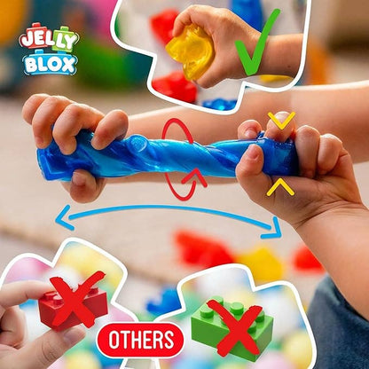 Jelly Blox Newbie Kit - Tactile, Sensory Play for Ages 2+