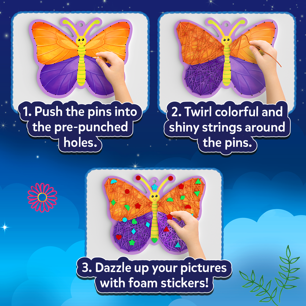 Super Strings Bugs & Butterflies