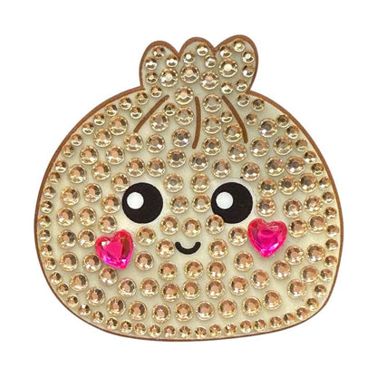 Savory & Sushi Set of 4 2" Rhinestone Stickers: O/S