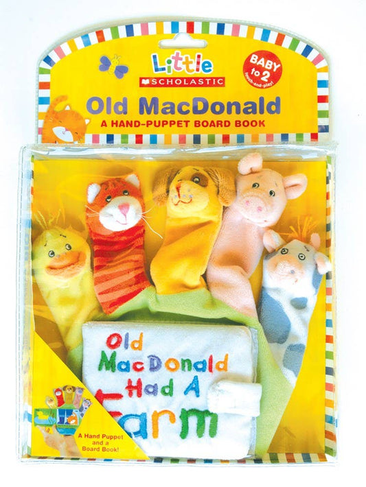 Old Macdonald: A Hand-Puppet Cloth Book
