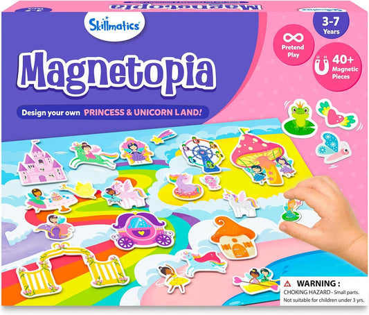 Skillmatics - Magnetopia Princess & Unicorn Land Play Set